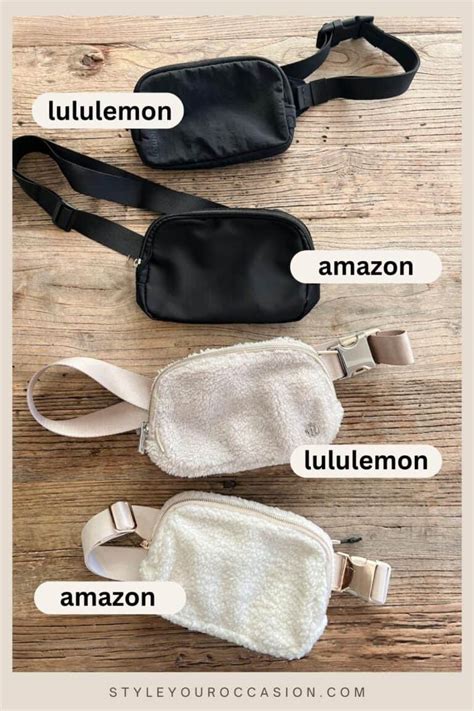 lulu festival bag dupe|lululemon look alike belt bag.